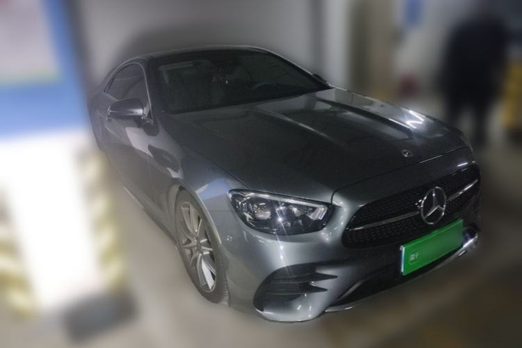 Used Mercedes-Benz E-Class 2021 Facelift E 300 Coupe Front Right 45 Deg
