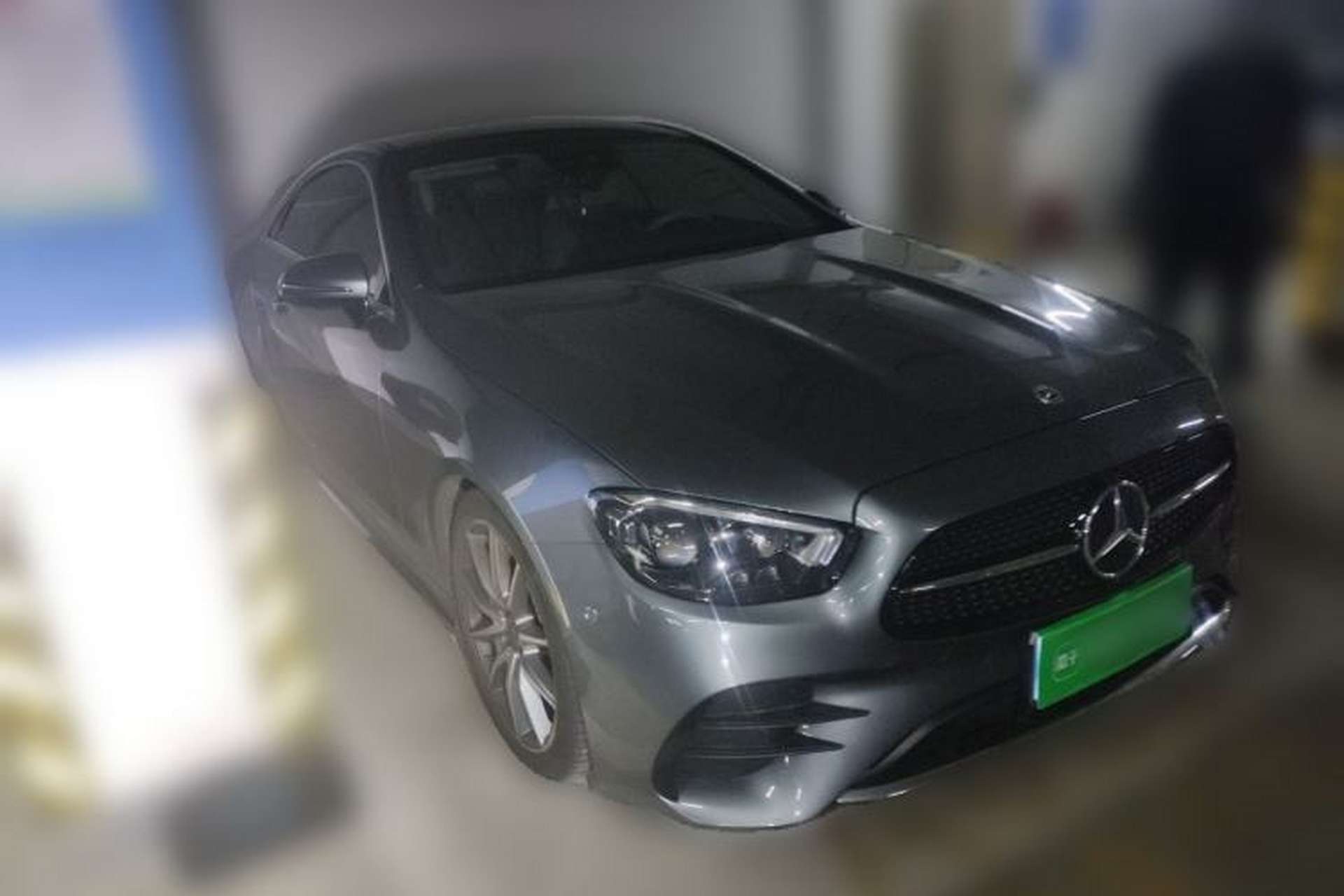 Used Mercedes-Benz E-Class 2021 Facelift E 300 Coupe Front Right 45 Deg