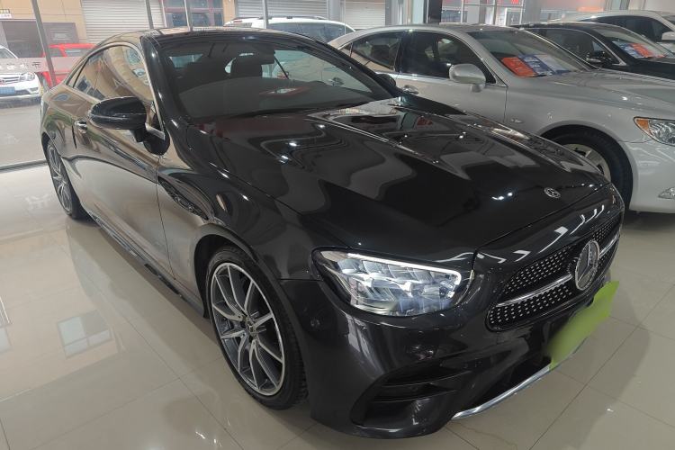 Used Mercedes-Benz E-Class 2021 E 260 Coupe Front Right 45 Deg