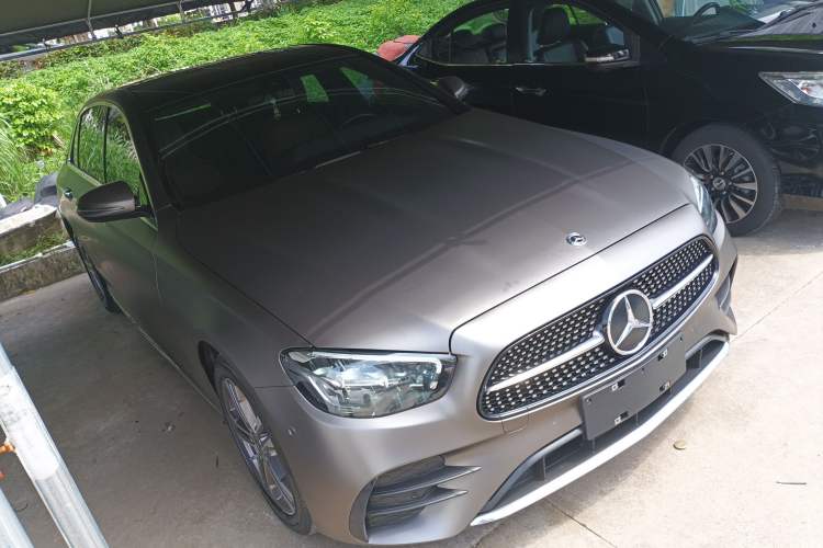 Used Mercedes-Benz E-Class 2021 Facelift E 260 L Sport Edition Front Right 45 Deg