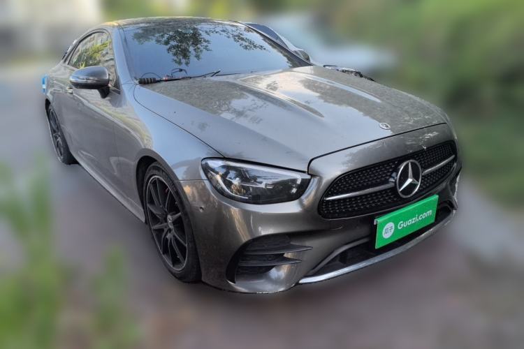 Used Mercedes-Benz E-Class 2021 Facelift E 260 Coupe Front Right 45 Deg