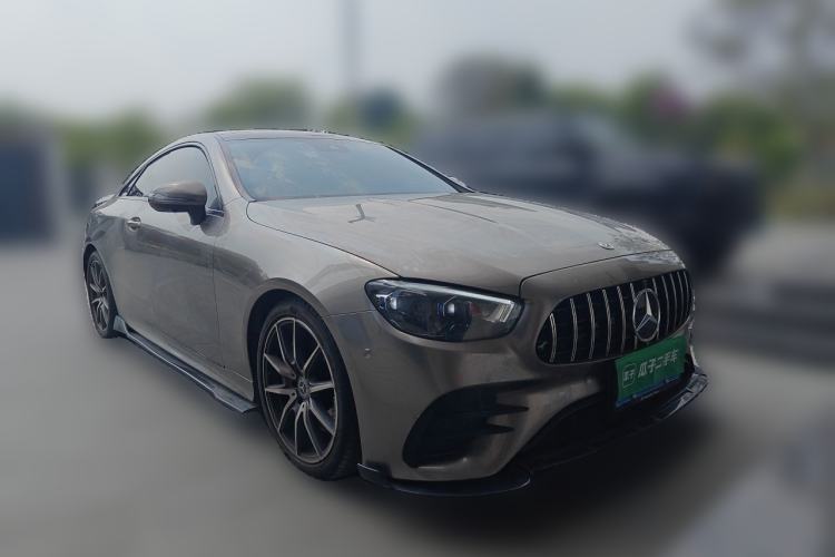 Used Mercedes-Benz E-Class 2021 E 300 Coupe Front Right 45 Deg