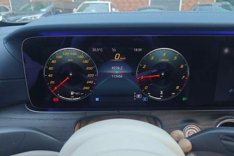 Used Mercedes-Benz E-Class 2021 E 300 L Sporty and Stylish Model Instrument Cluster