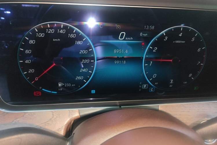 Used Mercedes-Benz E-Class 2021 E 300 L Stylish Model Instrument Cluster