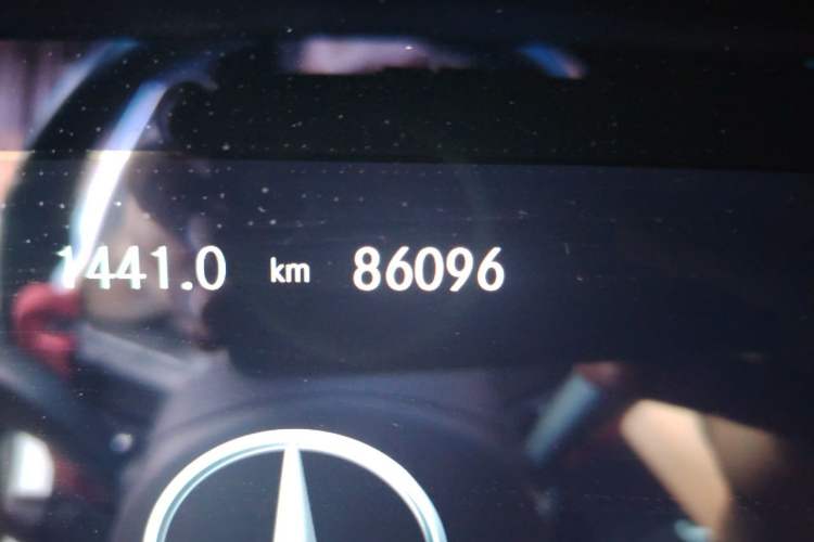 Used Mercedes-Benz E-Class 2021 Updated E 260 Fashion Sport Edition Odometer Close Up