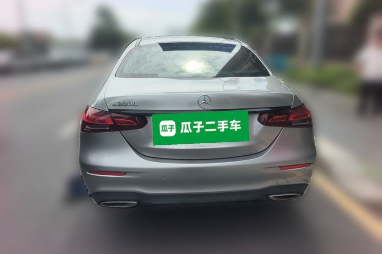 Used Mercedes-Benz E-Class 2021 E 300 L Sporty and Stylish Model Rear