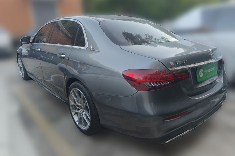 Used Mercedes-Benz E-Class 2021 E 300 L Sporty and Stylish Model Rear Left 45 Deg