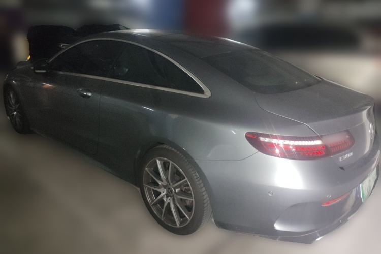Used Mercedes-Benz E-Class 2021 Facelift E 300 Coupe Rear Left 45 Deg