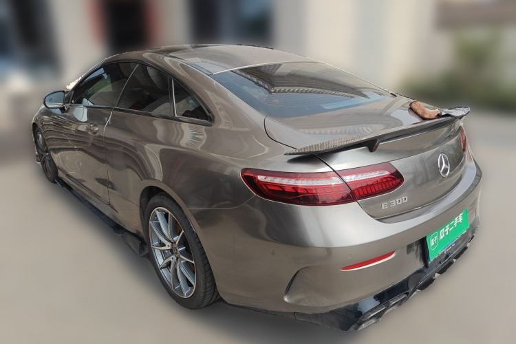 Used Mercedes-Benz E-Class 2021 E 300 Coupe Rear Left 45 Deg