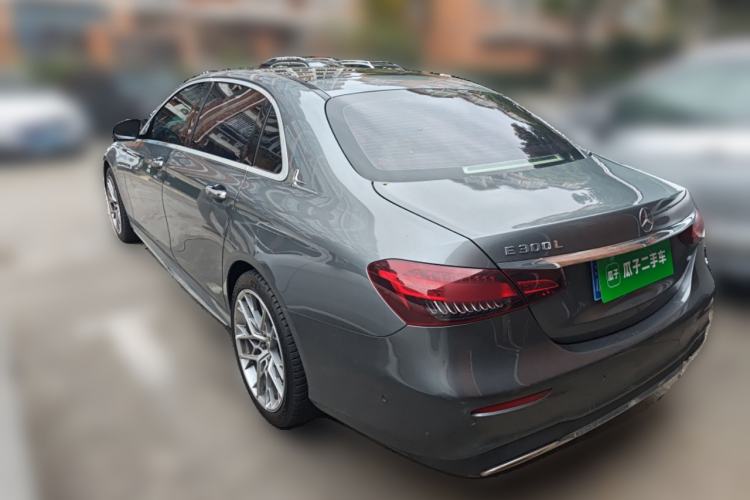 Used Mercedes-Benz E-Class 2021 E 300 L Sporty and Stylish Model Rear Left 45 Deg