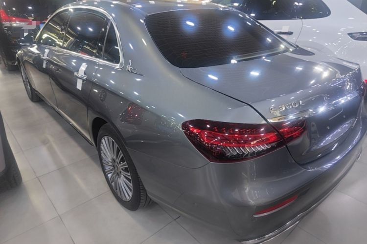 Used Mercedes-Benz E-Class 2021 E 300 L Stylish Model Rear Left 45 Deg