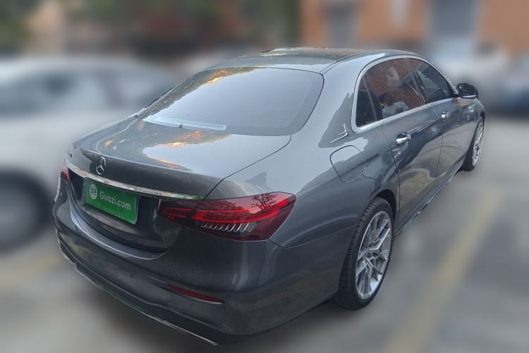 Used Mercedes-Benz E-Class 2021 E 300 L Sporty and Stylish Model Rear Right 45 Deg