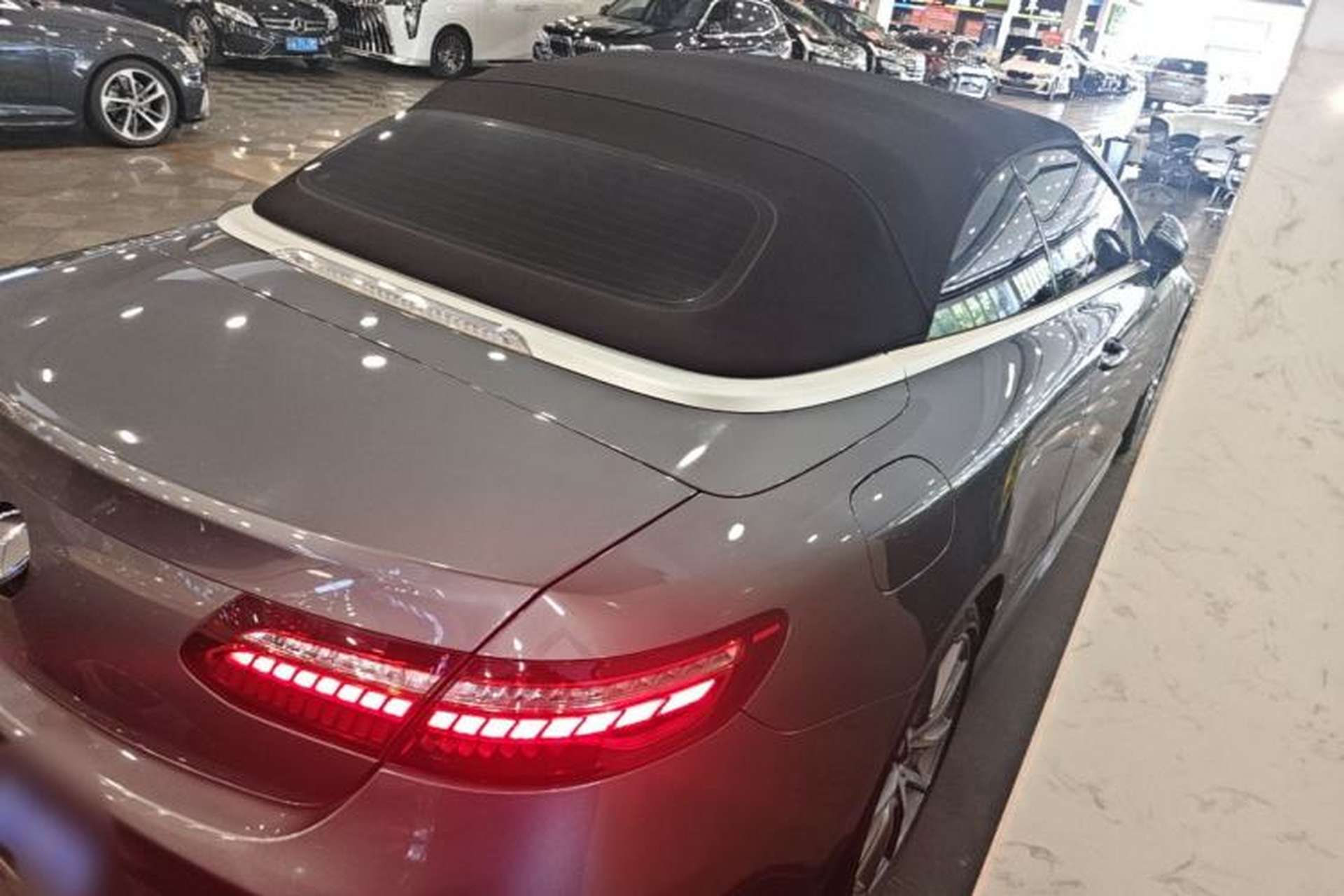 Used Mercedes-Benz E-Class 2021 E 260 Convertible Coupe Rear Right 45 Deg