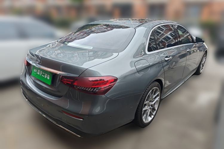 Used Mercedes-Benz E-Class 2021 E 300 L Sporty and Stylish Model Rear Right 45 Deg
