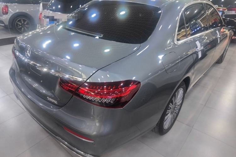 Used Mercedes-Benz E-Class 2021 E 300 L Stylish Model Rear Right 45 Deg