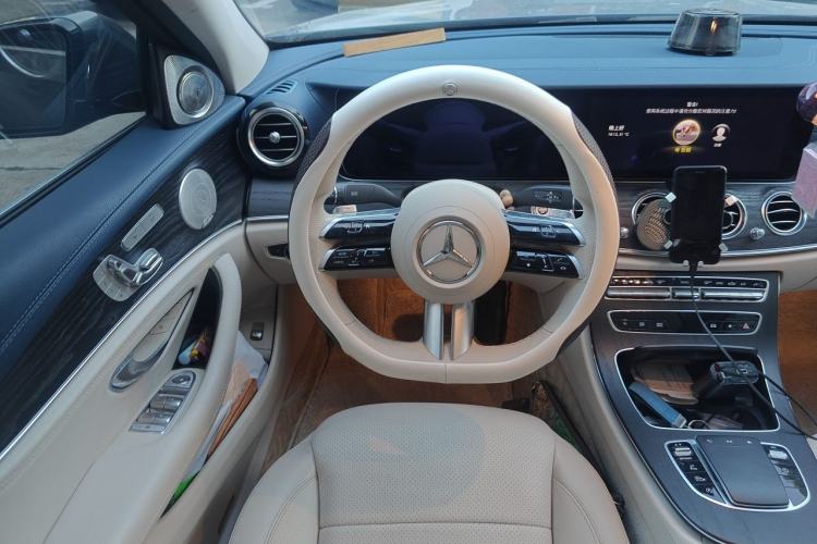 Used Mercedes-Benz E-Class 2021 E 300 L Sporty and Stylish Model Steering Wheel