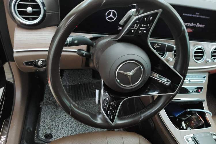 Used Mercedes-Benz E-Class 2021 Facelift E 300 L Stylish Edition Steering Wheel