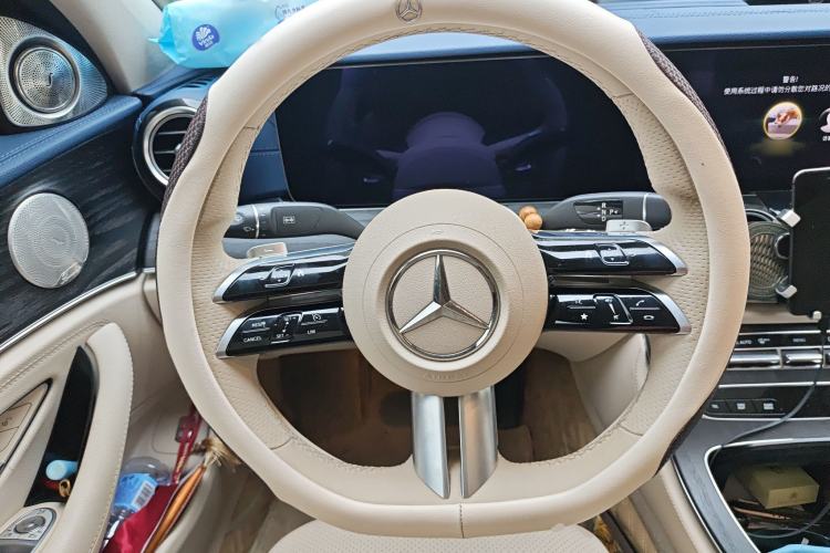 Used Mercedes-Benz E-Class 2021 E 300 L Sporty and Stylish Model Steering Wheel