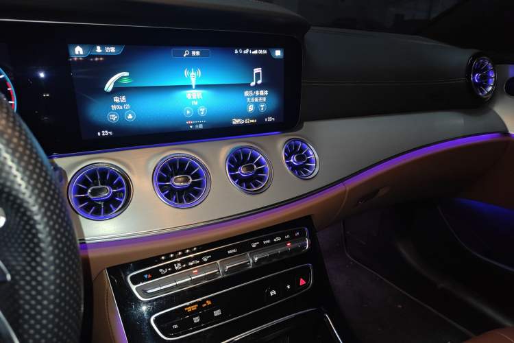 Used Mercedes-Benz E-Class 2021 E 260 Coupe Audio And AC Panel