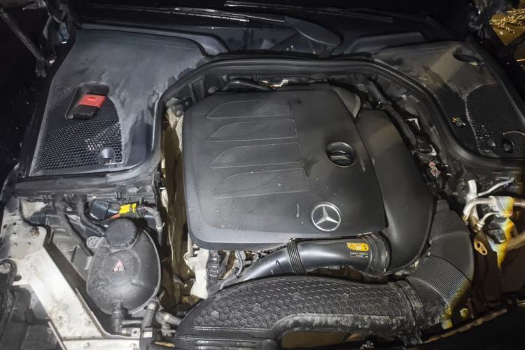 Used Mercedes-Benz E-Class 2021 E 300 L Sporty and Stylish Model Engine Bay