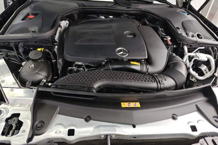 Used Mercedes-Benz E-Class 2021 Facelift E 260 Coupe Engine Bay