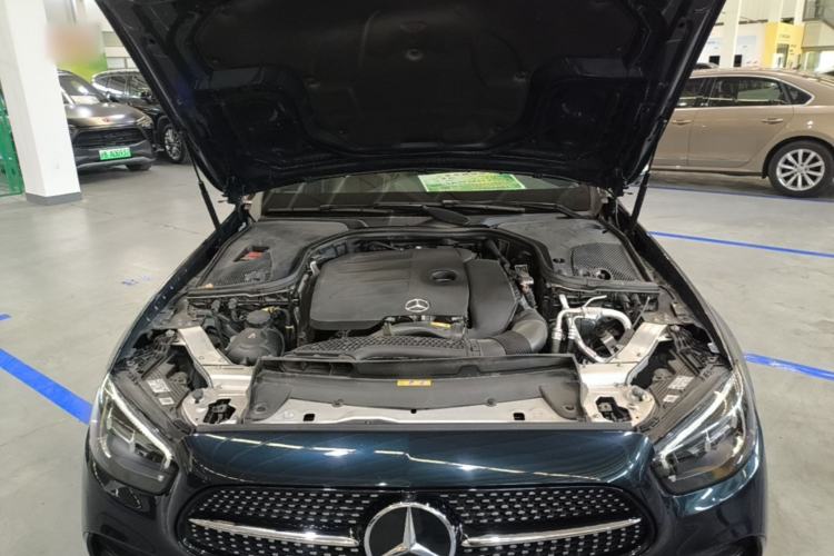 Used Mercedes-Benz E-Class 2021 Restyled E 300 L Sporty and Stylish Edition Engine Bay
