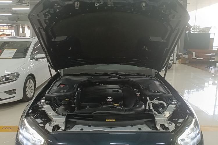 Used Mercedes-Benz E-Class 2021 Restyled E 300 L Sporty and Stylish Edition Engine Bay