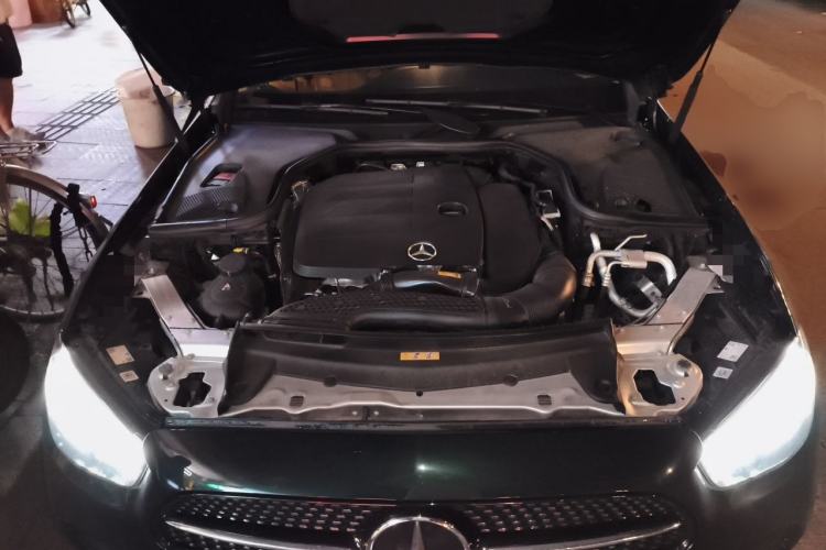 Used Mercedes-Benz E-Class 2021 Facelift E 260 Coupe Engine Bay