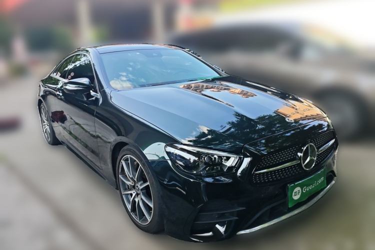 Used Mercedes-Benz E-Class 2021 E 300 Coupe Front Right 45 Deg