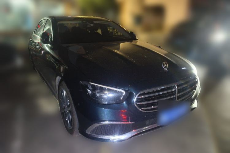 Used Mercedes-Benz E-Class 2021 E 300 L Sporty and Stylish Model Front Right 45 Deg
