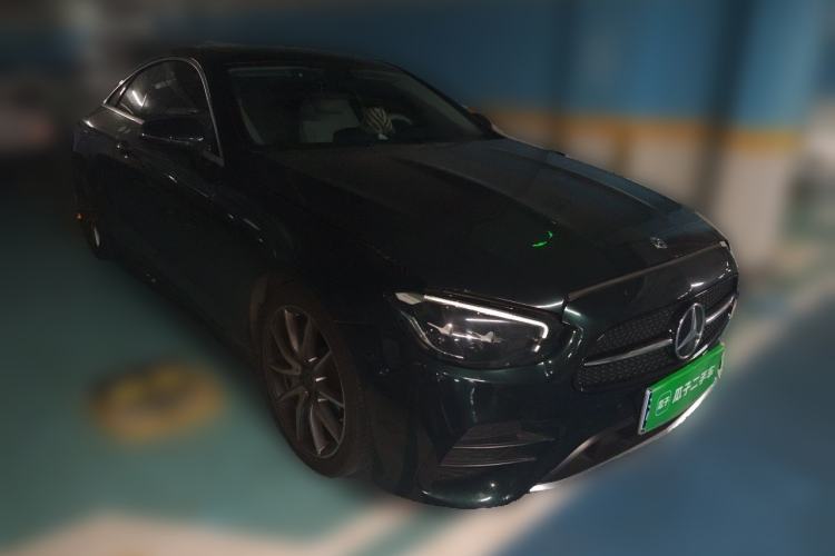 Used Mercedes-Benz E-Class 2021 Facelift E 260 Coupe Front Right 45 Deg