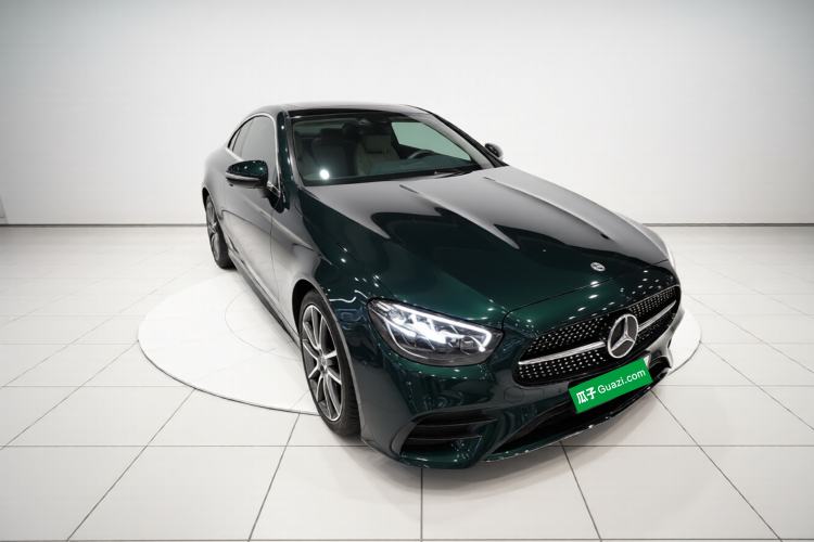 Used Mercedes-Benz E-Class 2021 Facelift E 260 Coupe Front Right 45 Deg
