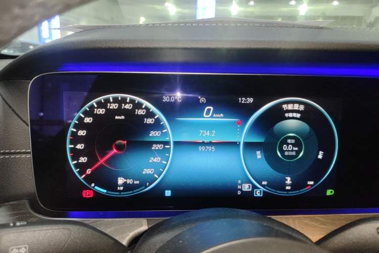 Used Mercedes-Benz E-Class 2021 E 300 L Premium Edition Instrument Cluster