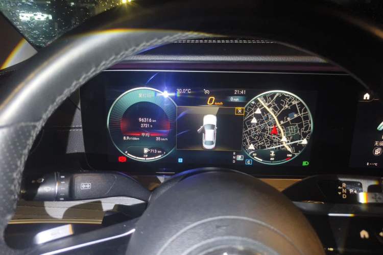 Used Mercedes-Benz E-Class 2021 E 300 L Sporty and Stylish Model Instrument Cluster