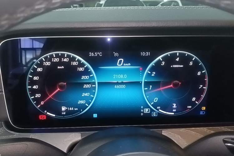 Used Mercedes-Benz E-Class 2021 Restyled E 300 L Sporty and Stylish Edition Instrument Cluster
