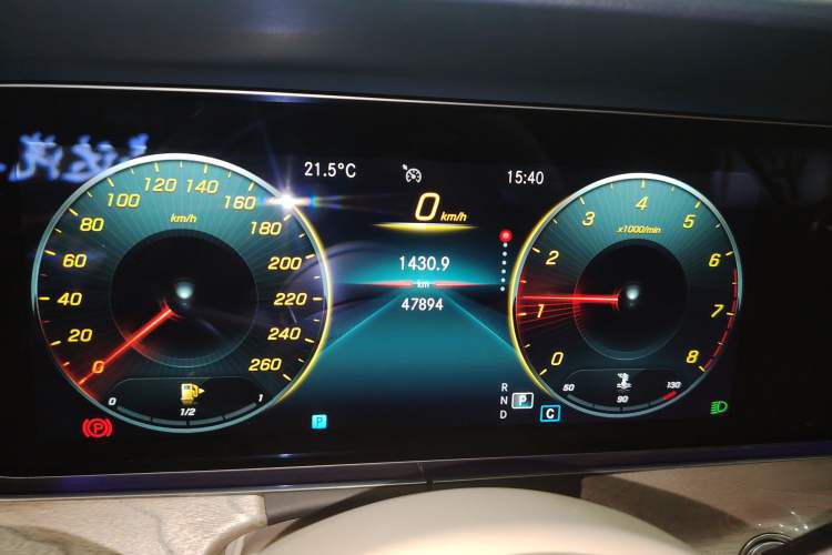 Used Mercedes-Benz E-Class 2021 Facelift E 260 Coupe Instrument Cluster