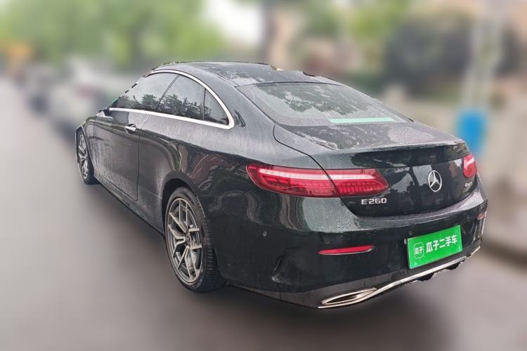 Used Mercedes-Benz E-Class 2021 Facelift E 260 4MATIC Coupe Rear Left 45 Deg