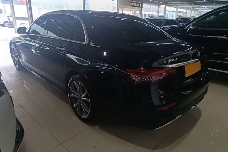 Used Mercedes-Benz E-Class 2021 E 300 L Sporty and Stylish Model Rear Left 45 Deg