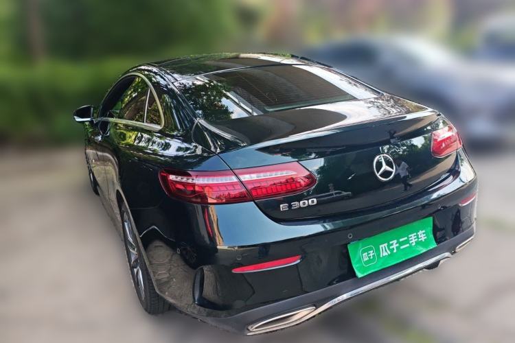 Used Mercedes-Benz E-Class 2021 E 300 Coupe Rear Left 45 Deg