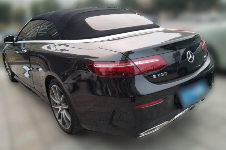Used Mercedes-Benz E-Class 2021 Restyled E 260 4MATIC Convertible Coupe Rear Left 45 Deg