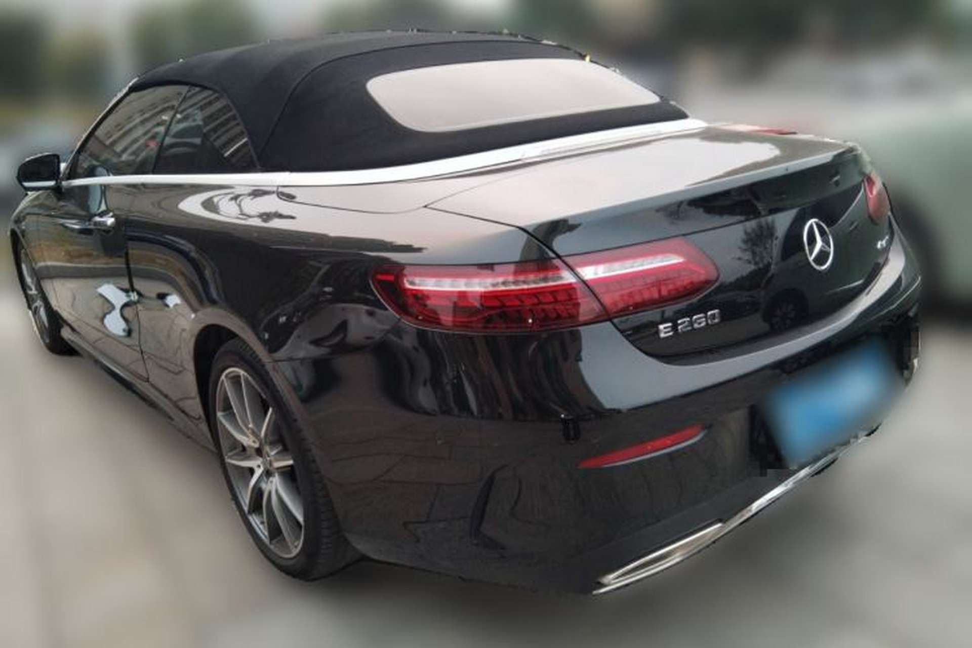Used Mercedes-Benz E-Class 2021 Restyled E 260 4MATIC Convertible Coupe Rear Left 45 Deg