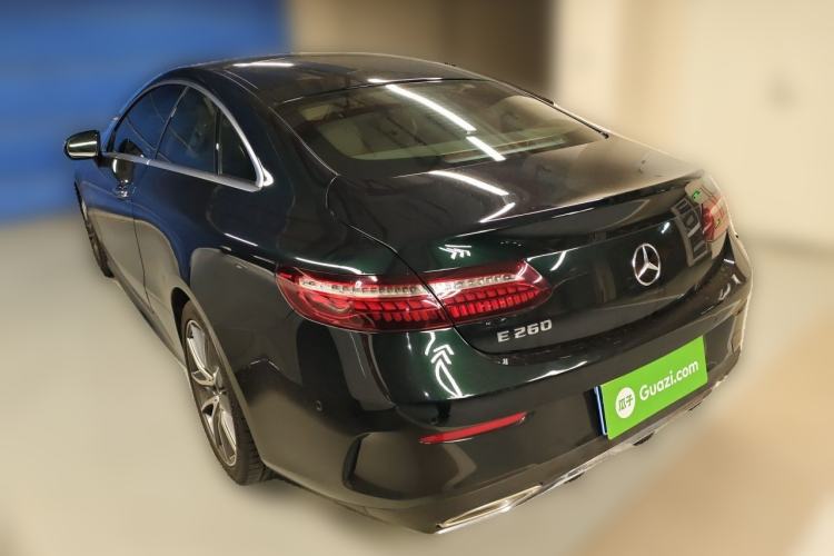Used Mercedes-Benz E-Class 2021 Facelift E 260 Coupe Rear Left 45 Deg