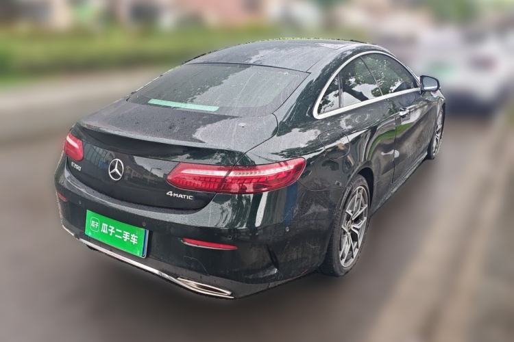 Used Mercedes-Benz E-Class 2021 Facelift E 260 4MATIC Coupe Rear Right 45 Deg