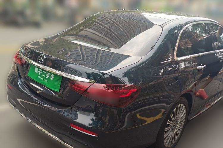 Used Mercedes-Benz E-Class 2021 E 300 L Sporty and Stylish Model Rear Right 45 Deg