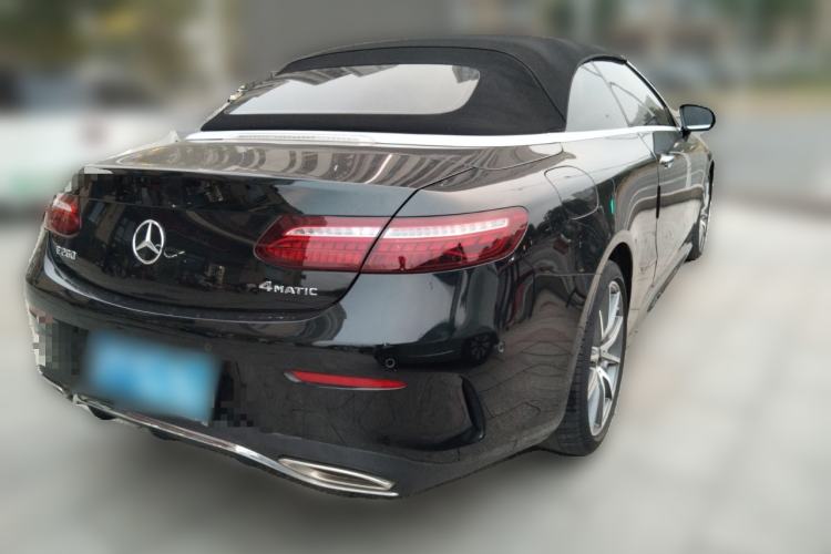 Used Mercedes-Benz E-Class 2021 Restyled E 260 4MATIC Convertible Coupe Rear Right 45 Deg