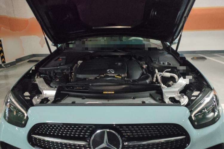 Used Mercedes-Benz E-Class 2021 Facelift E 260 Convertible Coupe Engine Bay