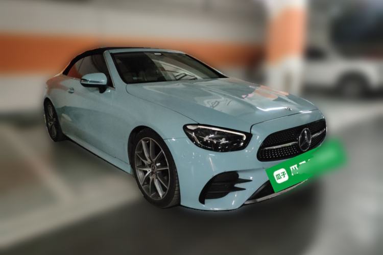Used Mercedes-Benz E-Class 2021 Facelift E 260 Convertible Coupe Front Right 45 Deg