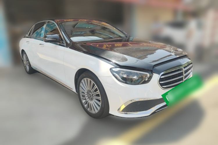 Used Mercedes-Benz E-Class 2021 E 300 L Stylish Model Front Right 45 Deg