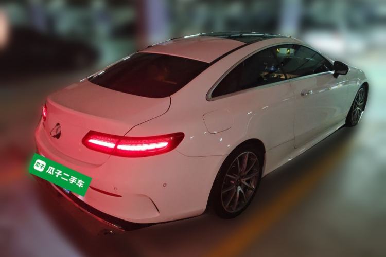 Used Mercedes-Benz E-Class 2021 E 300 Coupe Rear Right 45 Deg
