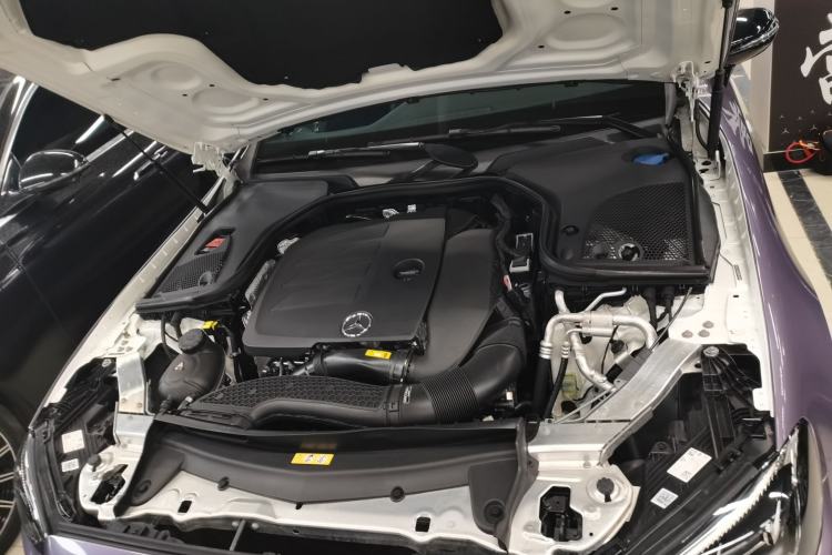 Used Mercedes-Benz E-Class 2021 Facelift E 260 Coupe Engine Bay